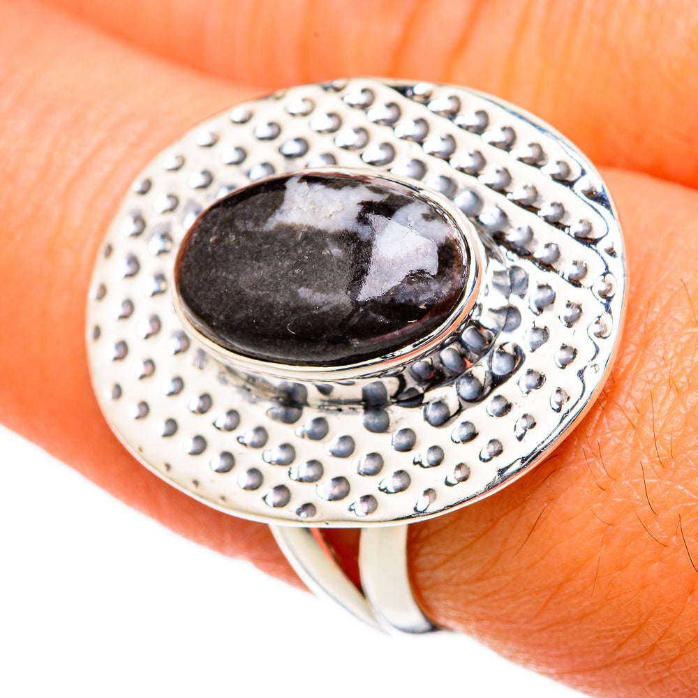 Pinolith Jasper Rings handcrafted by Ana Silver Co - RING104458