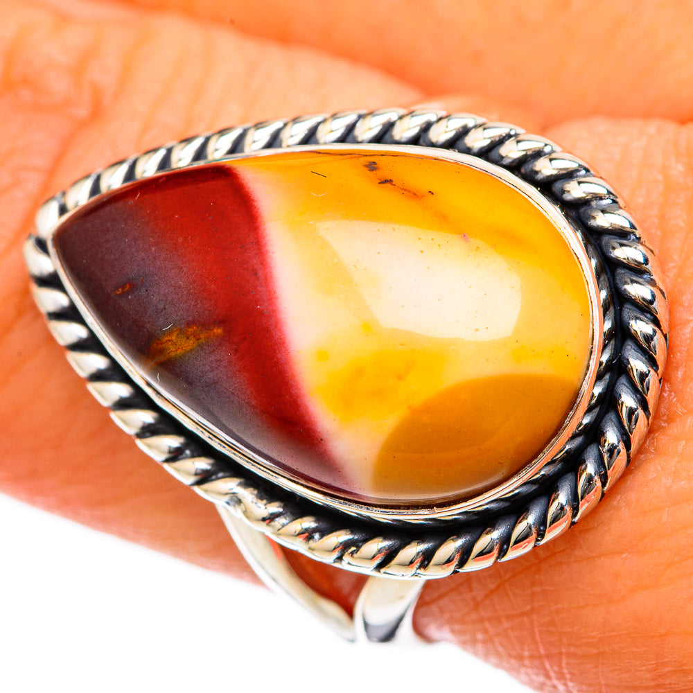 Mookaite Rings handcrafted by Ana Silver Co - RING104472