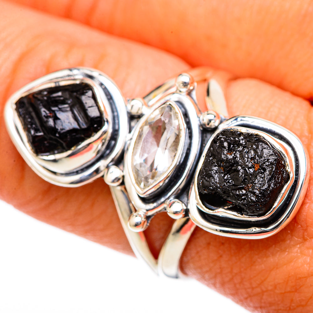 Tektite Rings handcrafted by Ana Silver Co - RING104479