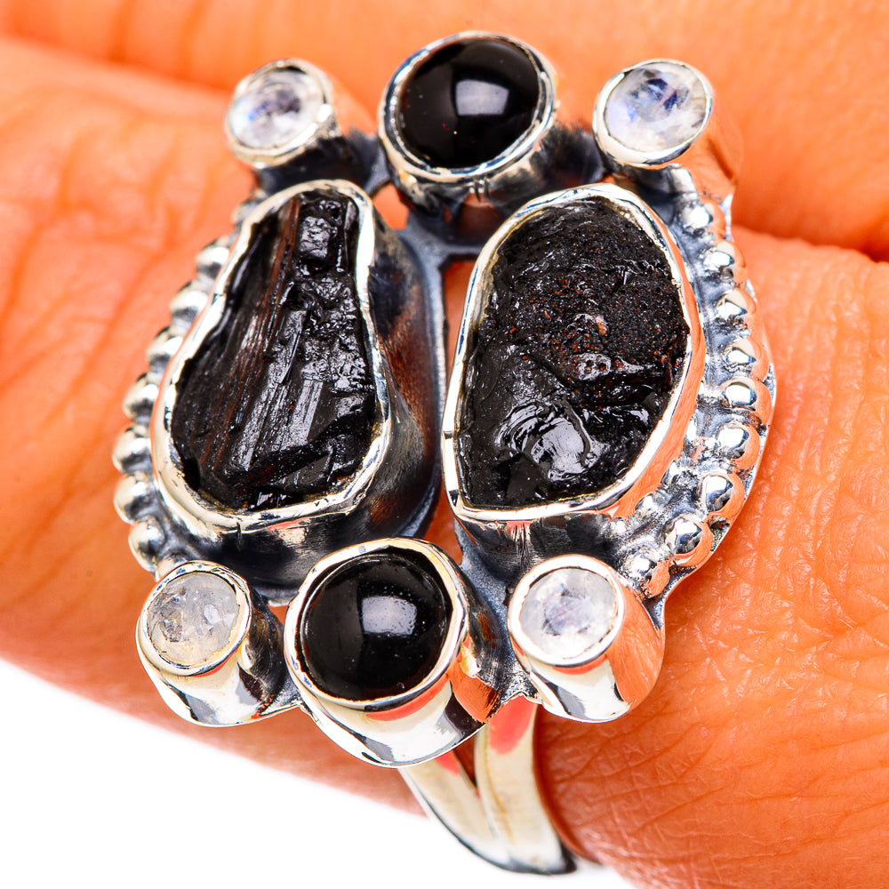 Tektite Rings handcrafted by Ana Silver Co - RING104480