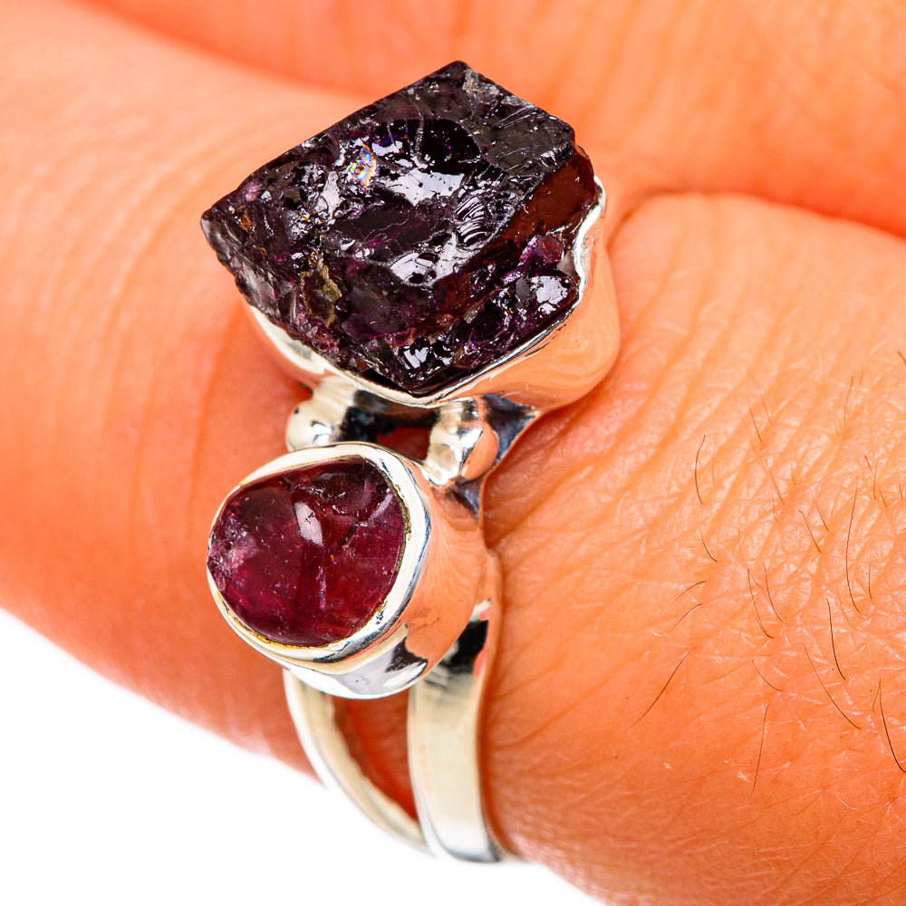 Garnet Rings handcrafted by Ana Silver Co - RING104495