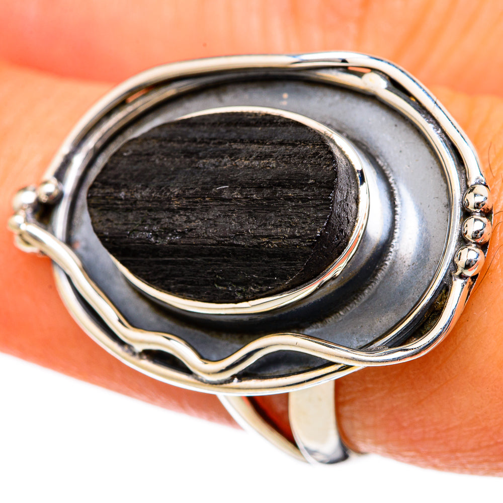 Tektite Rings handcrafted by Ana Silver Co - RING104498