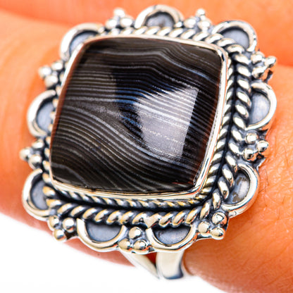 Psilomelane Rings handcrafted by Ana Silver Co - RING104519