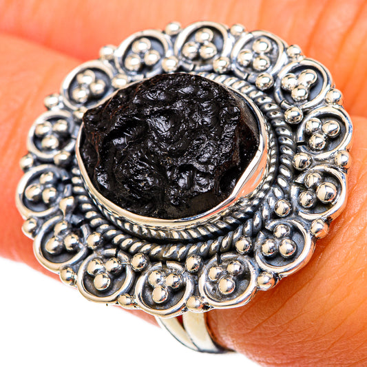 Tektite Rings handcrafted by Ana Silver Co - RING104533