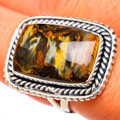 Pietersite Rings handcrafted by Ana Silver Co - RING104535
