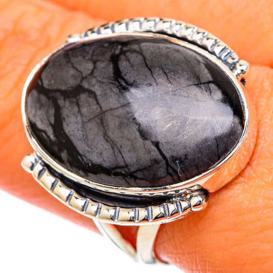 Picasso Jasper Rings handcrafted by Ana Silver Co - RING104536