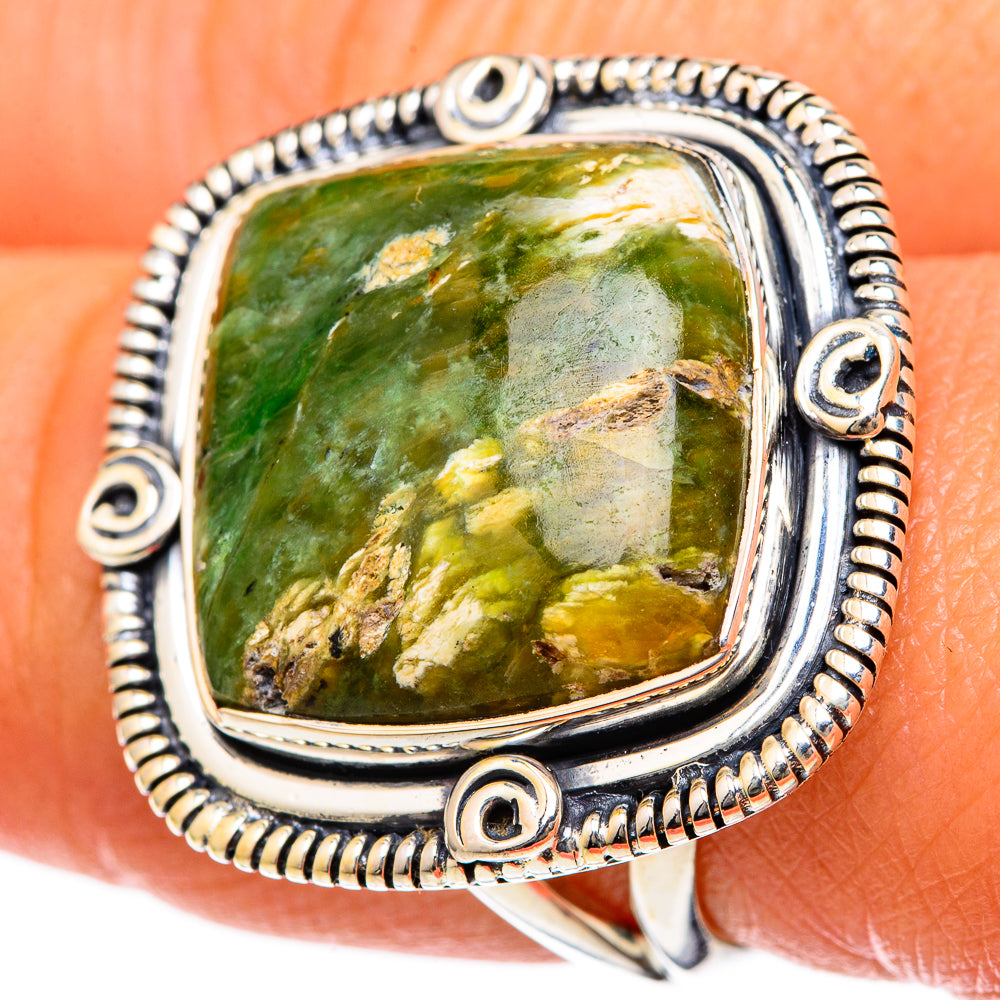 Ocean Jasper Rings handcrafted by Ana Silver Co - RING104554