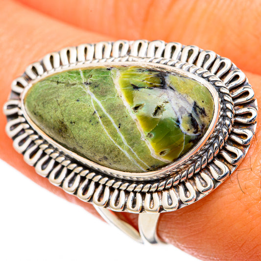 Rainforest Opal Rings handcrafted by Ana Silver Co - RING104556