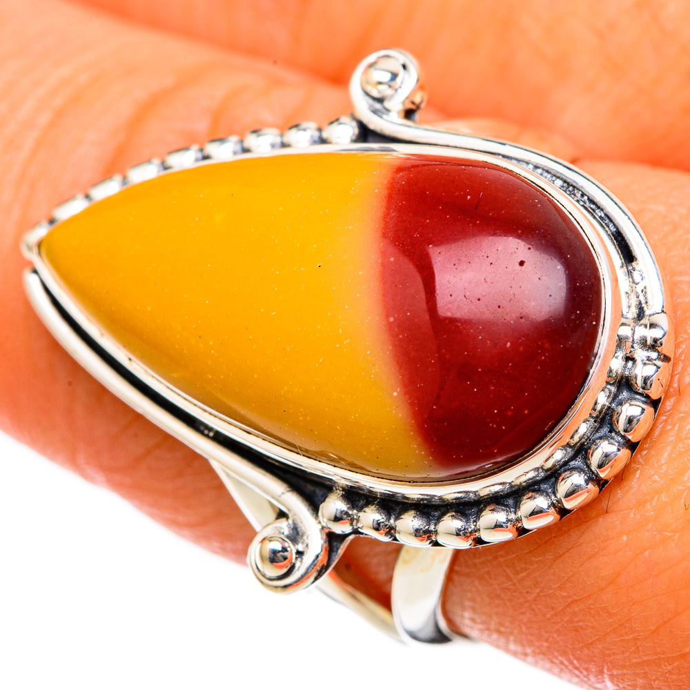 Mookaite Rings handcrafted by Ana Silver Co - RING104559