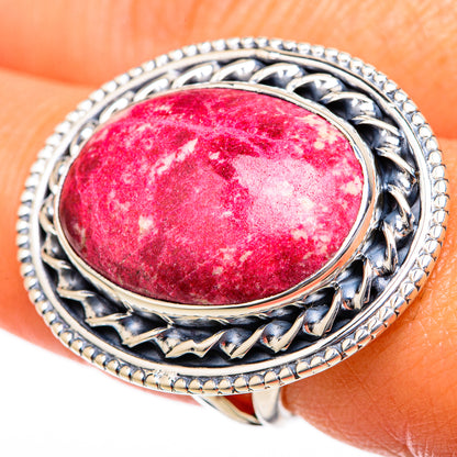 Thulite Rings handcrafted by Ana Silver Co - RING104570