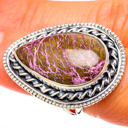 Stichtite Rings handcrafted by Ana Silver Co - RING104572