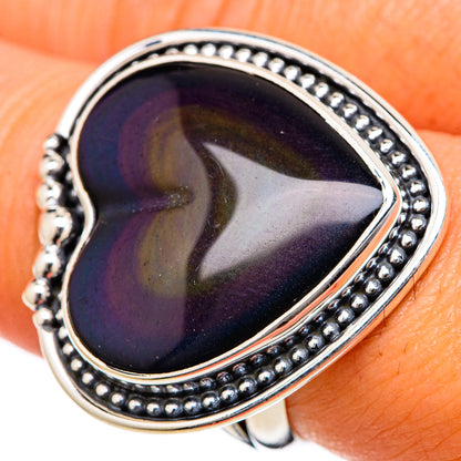 Black Onyx Rings handcrafted by Ana Silver Co - RING104576