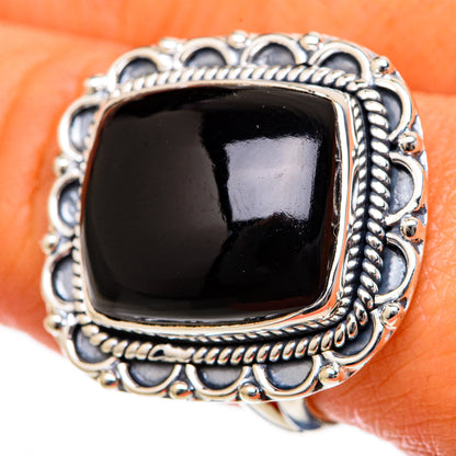 Black Onyx Rings handcrafted by Ana Silver Co - RING104577