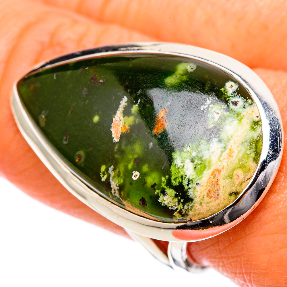 Rainforest Opal Rings handcrafted by Ana Silver Co - RING104596