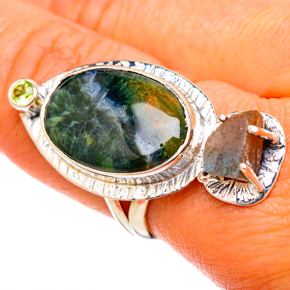 Ocean Jasper Rings handcrafted by Ana Silver Co - RING104598