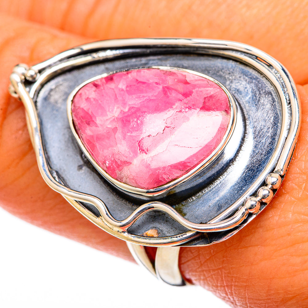 Rhodochrosite Rings handcrafted by Ana Silver Co - RING104604