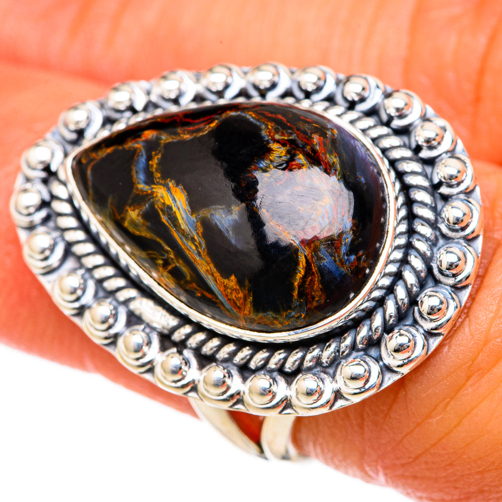 Pietersite Rings handcrafted by Ana Silver Co - RING104610
