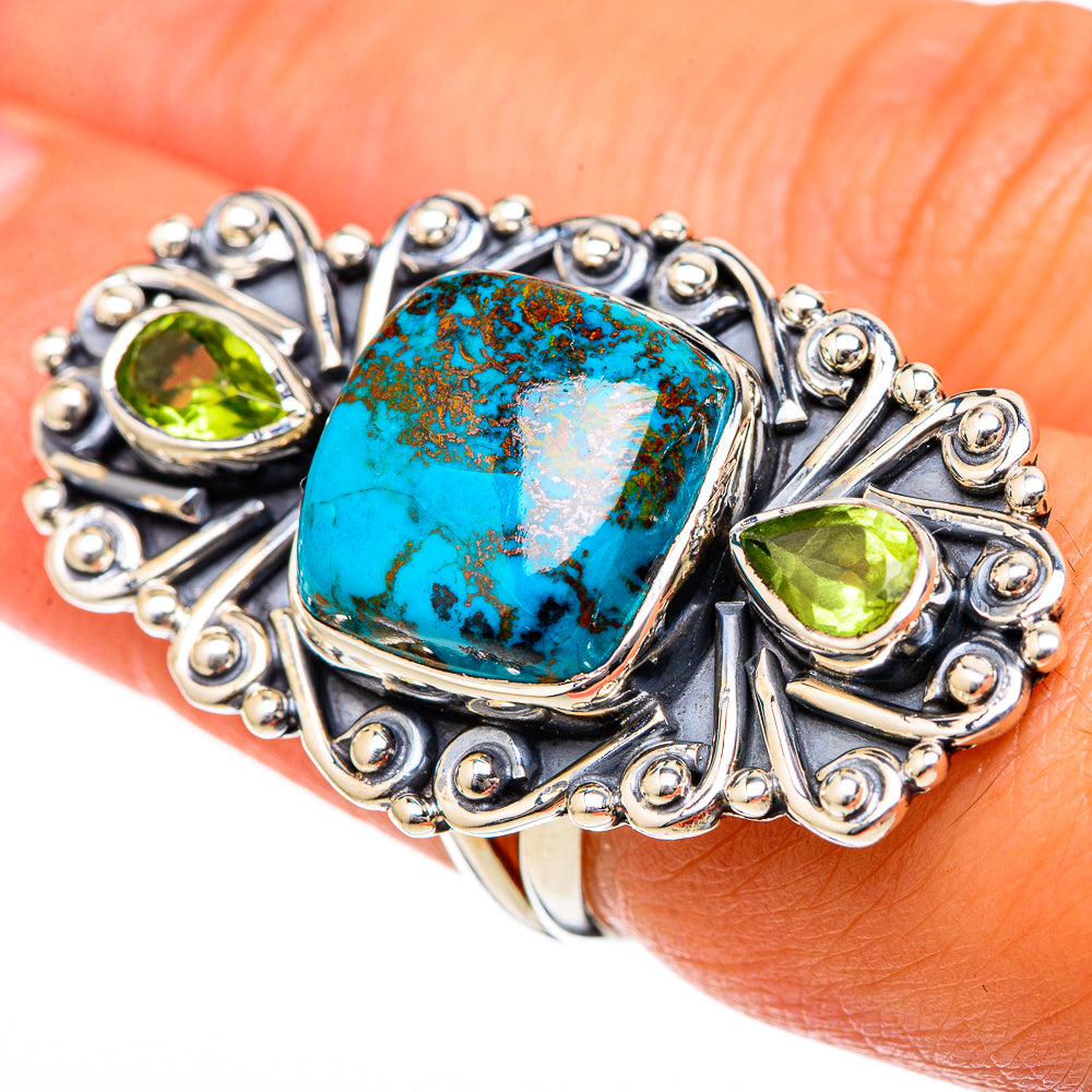 Shattuckite Rings handcrafted by Ana Silver Co - RING104616