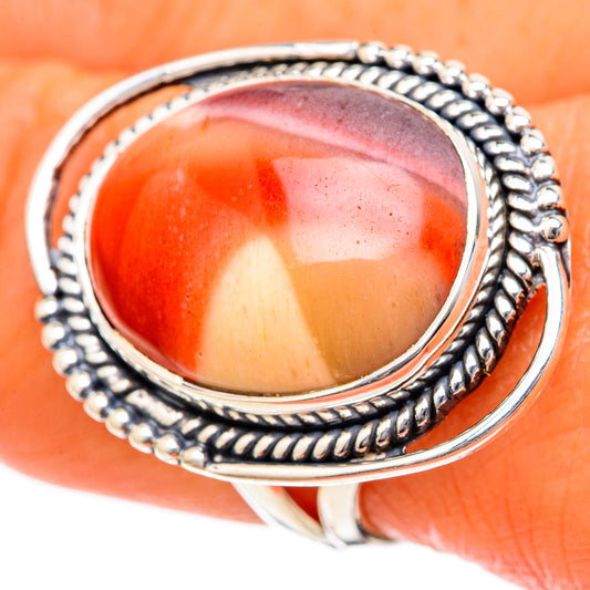 Mookaite Rings handcrafted by Ana Silver Co - RING104622