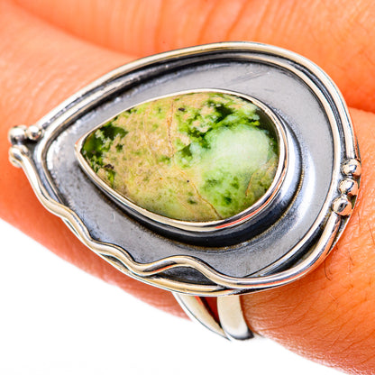 Rainforest Opal Rings handcrafted by Ana Silver Co - RING104629
