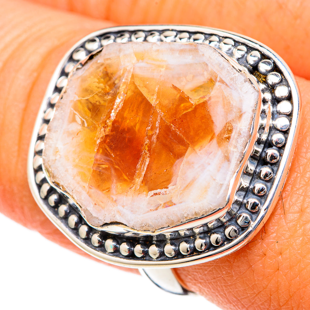 Citrine Rings handcrafted by Ana Silver Co - RING104640