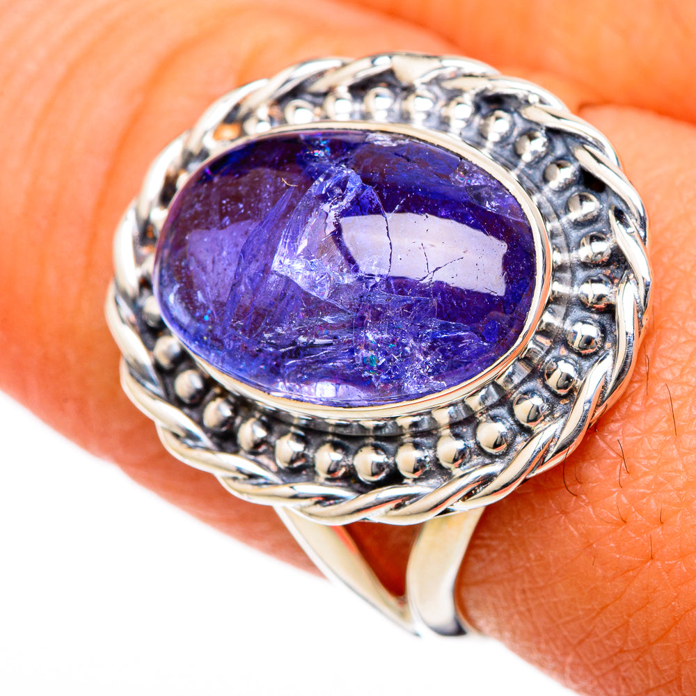 Tanzanite Rings handcrafted by Ana Silver Co - RING104646