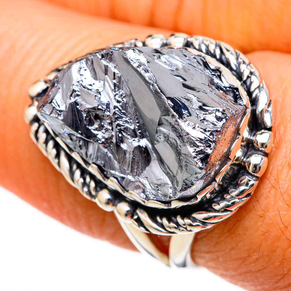 Shungite Rings handcrafted by Ana Silver Co - RING104654