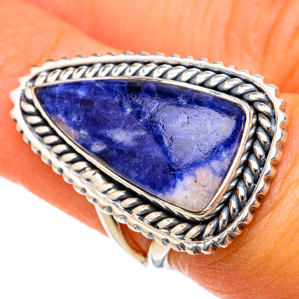 Sodalite Rings handcrafted by Ana Silver Co - RING104660