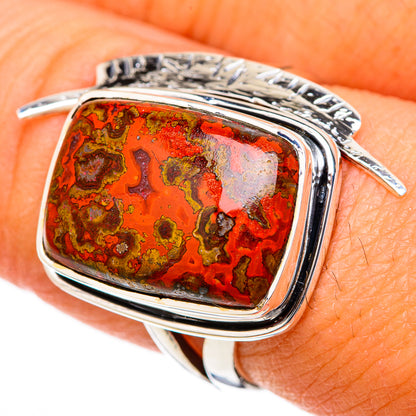 Moroccan Agate Rings handcrafted by Ana Silver Co - RING104666