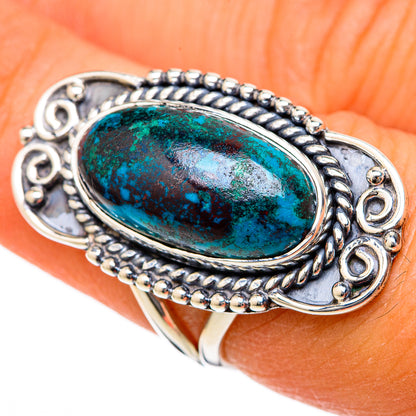 Shattuckite Rings handcrafted by Ana Silver Co - RING104682