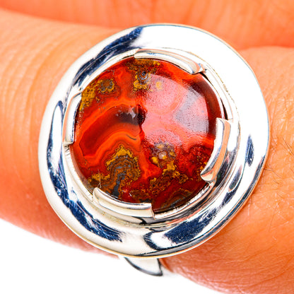 Moroccan Agate Rings handcrafted by Ana Silver Co - RING104698