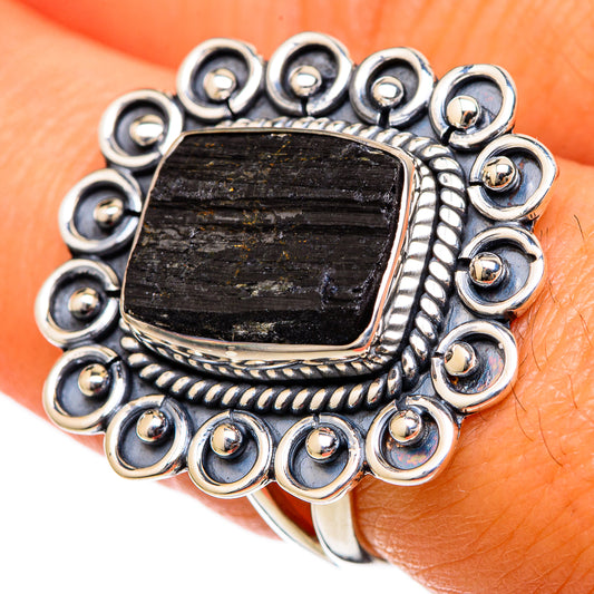 Tektite Rings handcrafted by Ana Silver Co - RING104703