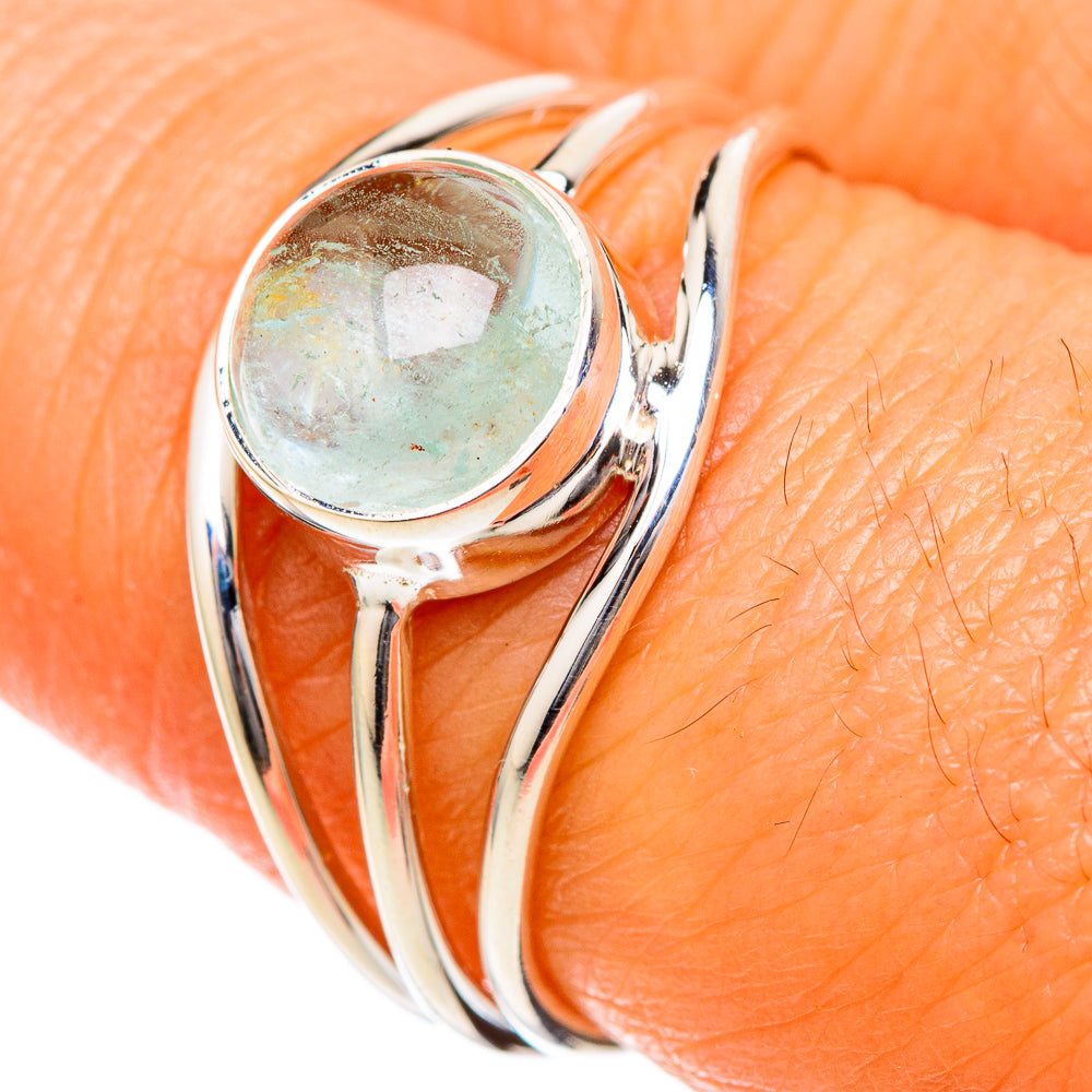 Aquamarine Rings handcrafted by Ana Silver Co - RING104710