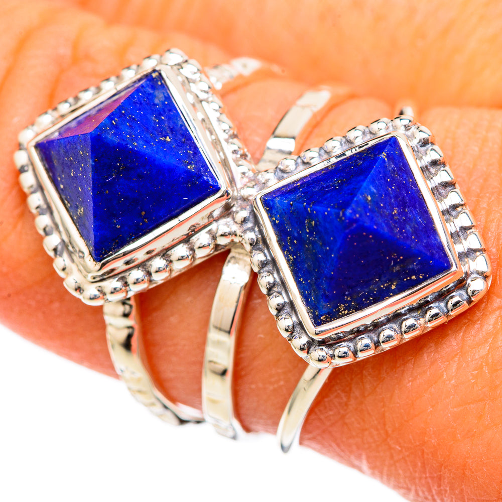 Lapis Lazuli Rings handcrafted by Ana Silver Co - RING104721