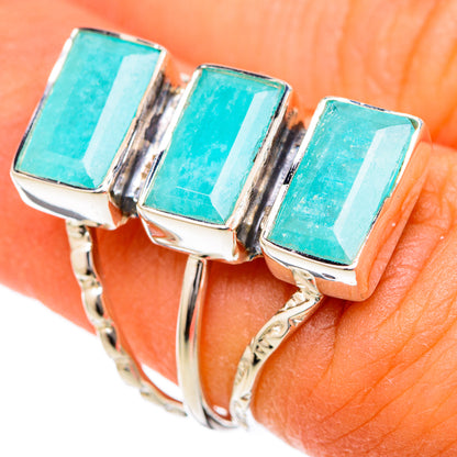 Amazonite Rings handcrafted by Ana Silver Co - RING104723