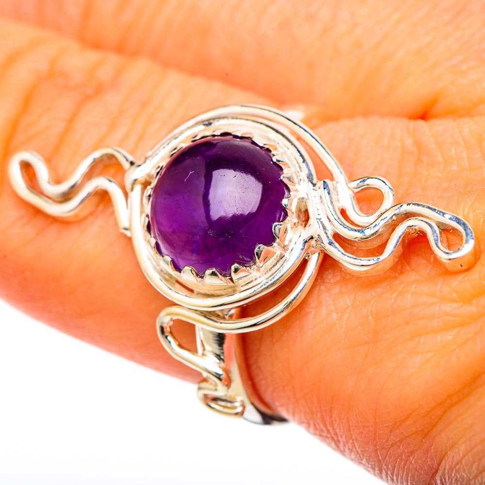 Amethyst Rings handcrafted by Ana Silver Co - RING104737