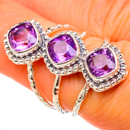 Amethyst Rings handcrafted by Ana Silver Co - RING104741