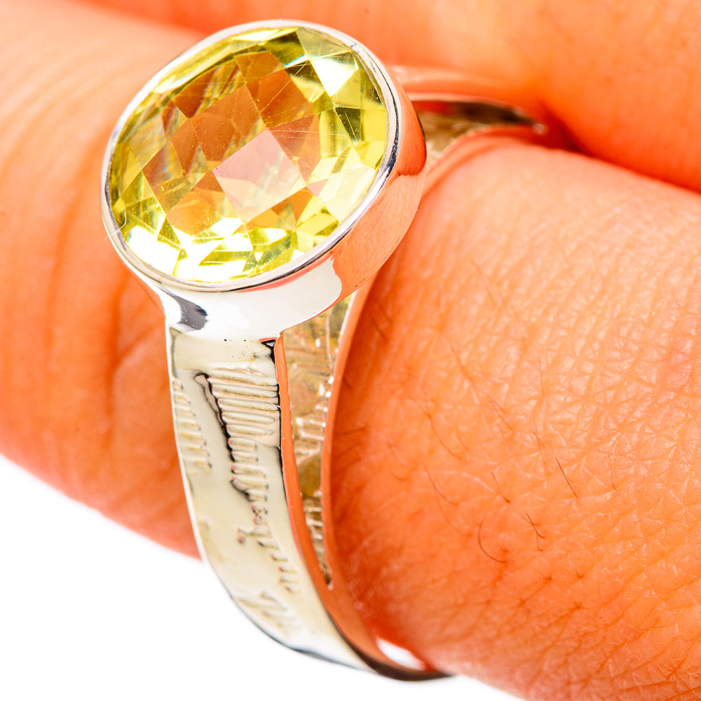 Citrine Rings handcrafted by Ana Silver Co - RING104754