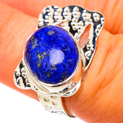Lapis Lazuli Rings handcrafted by Ana Silver Co - RING104765