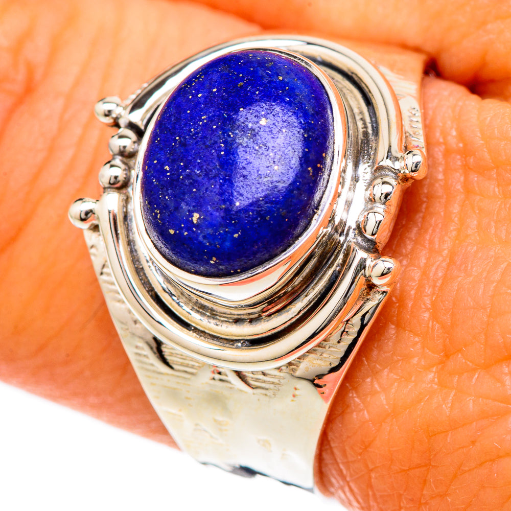 Lapis Lazuli Rings handcrafted by Ana Silver Co - RING104766