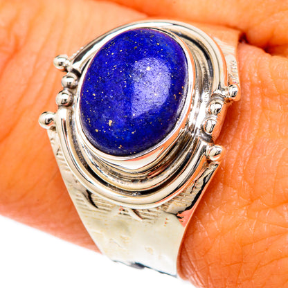 Lapis Lazuli Rings handcrafted by Ana Silver Co - RING104766