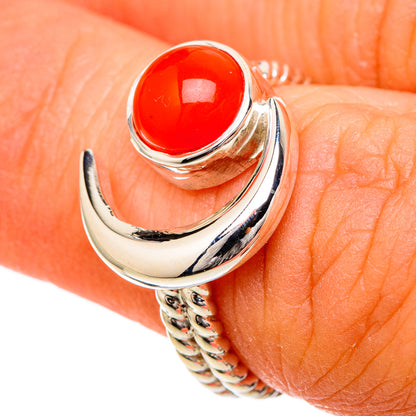 Carnelian Rings handcrafted by Ana Silver Co - RING104775