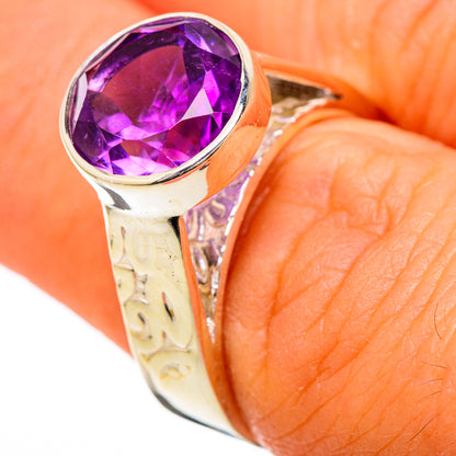 Amethyst Rings handcrafted by Ana Silver Co - RING104784