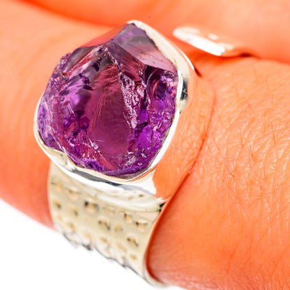 Amethyst Rings handcrafted by Ana Silver Co - RING104785