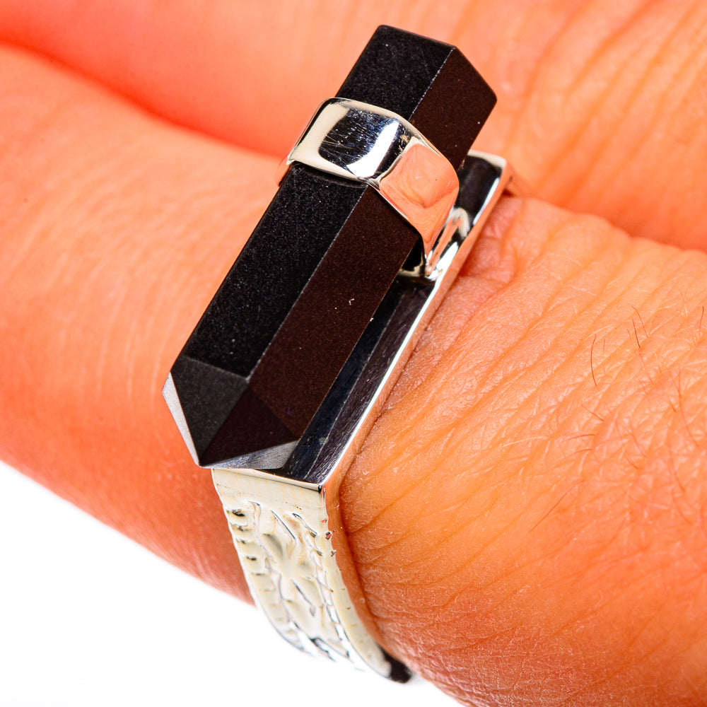 Black Onyx Rings handcrafted by Ana Silver Co - RING104788