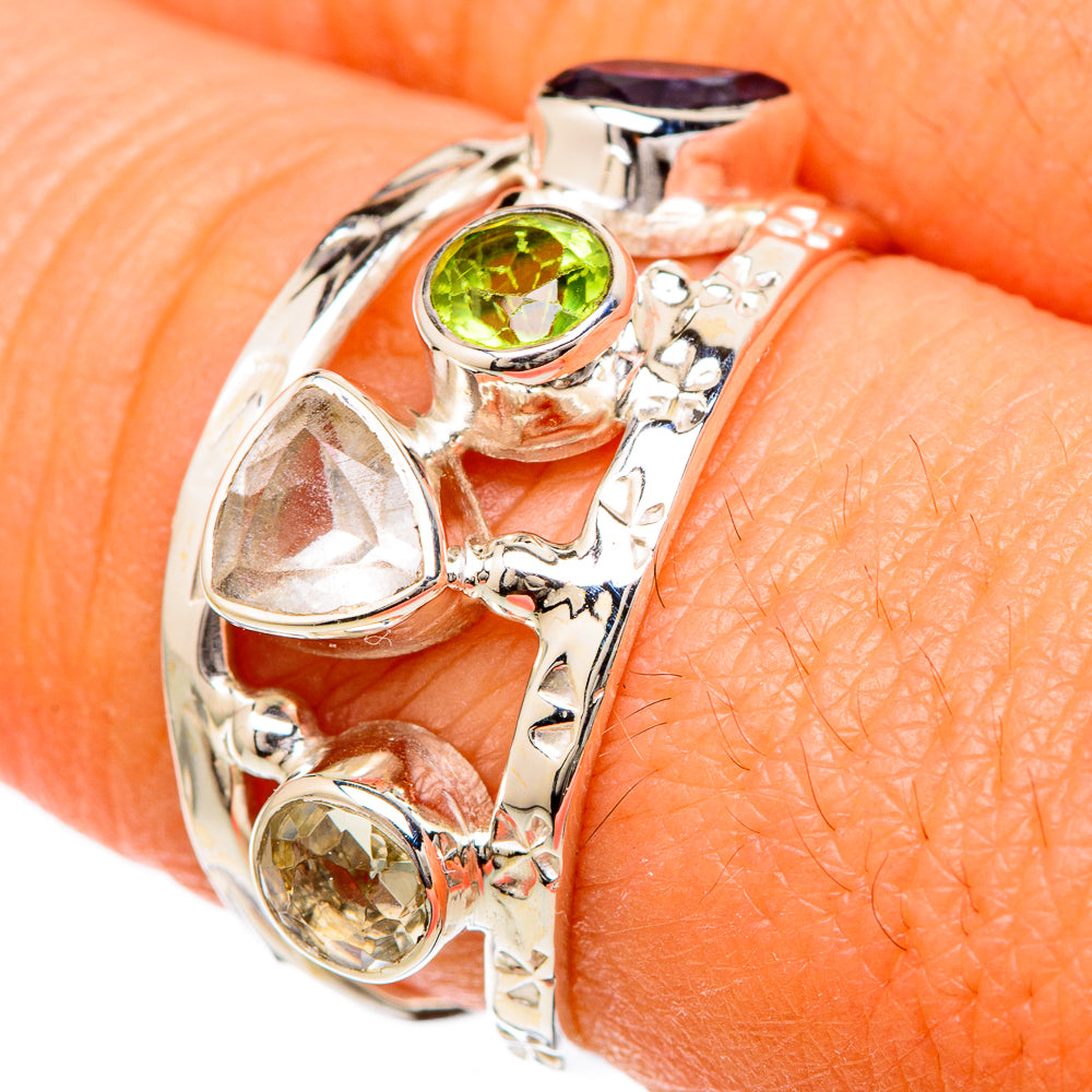White Quartz Rings handcrafted by Ana Silver Co - RING104796