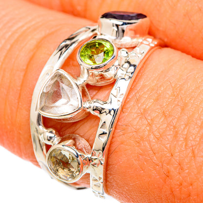White Quartz Rings handcrafted by Ana Silver Co - RING104796