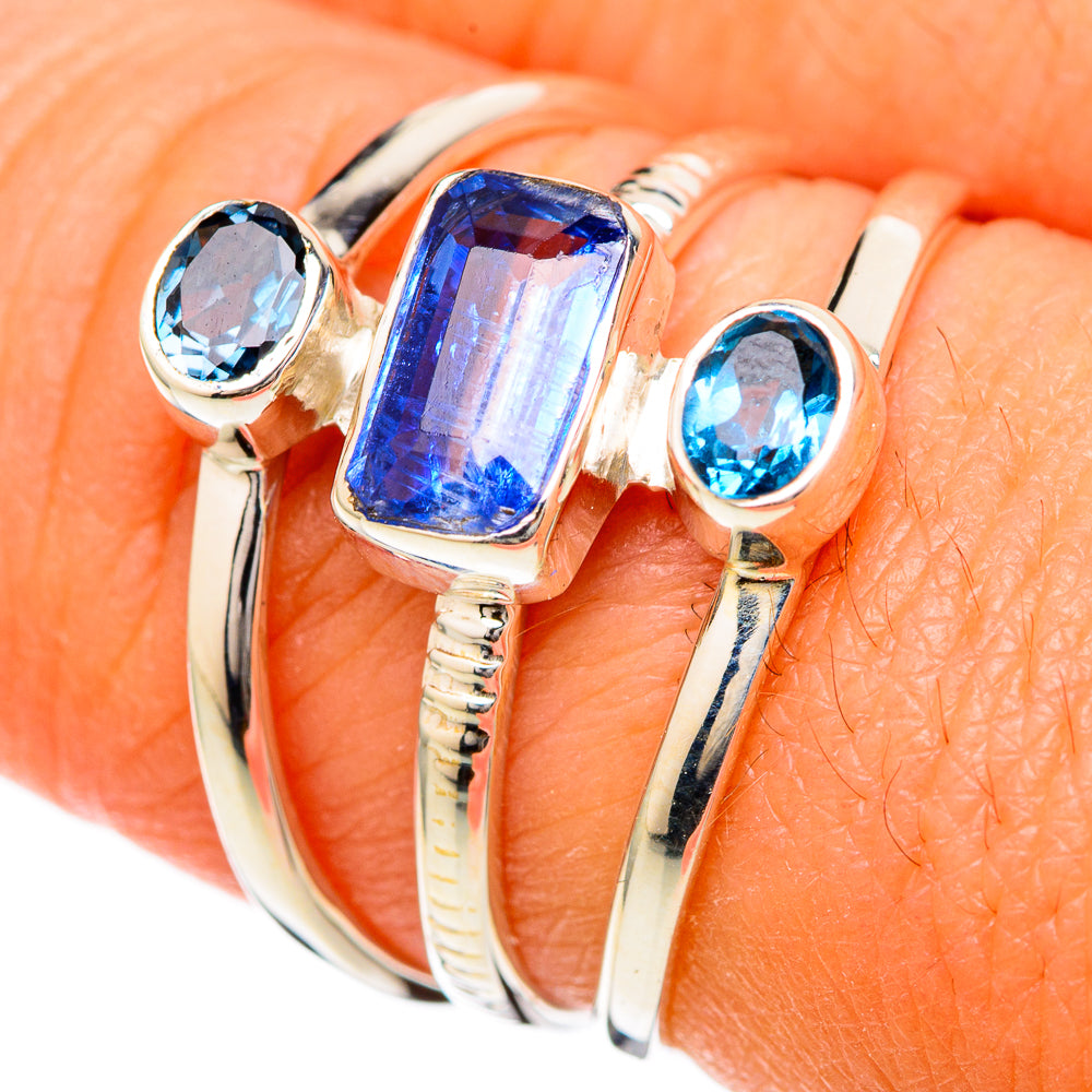 Kyanite Rings handcrafted by Ana Silver Co - RING104801