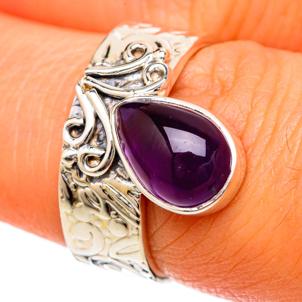 Amethyst Rings handcrafted by Ana Silver Co - RING104822