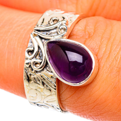 Amethyst Rings handcrafted by Ana Silver Co - RING104822